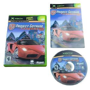 Xbox Project Gotham Racing 2 Video Game PGR 2003 Rated E Single Multi Player
